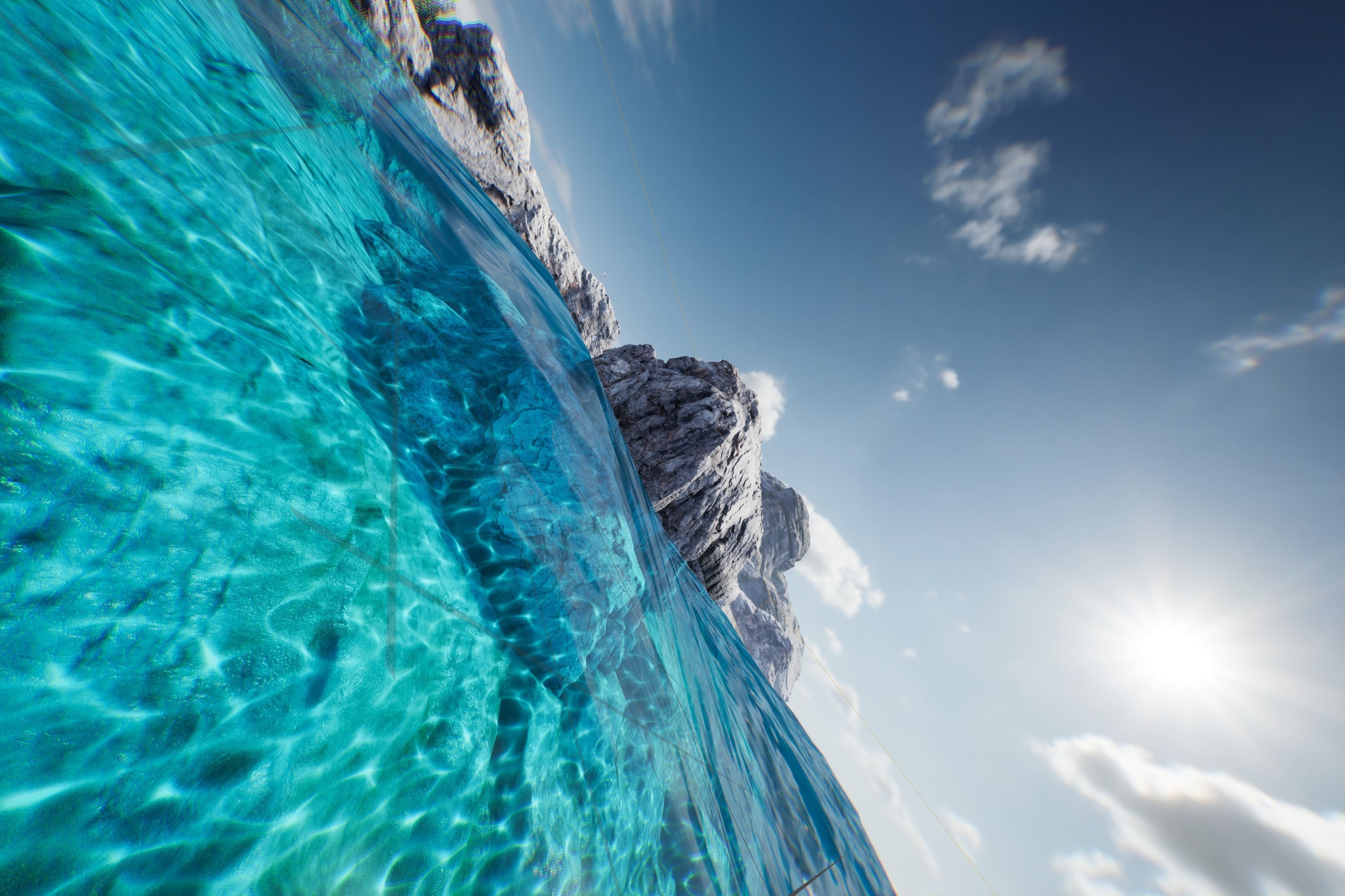 Unreal engine 4 OlympicShader Low-poly 3D model_1