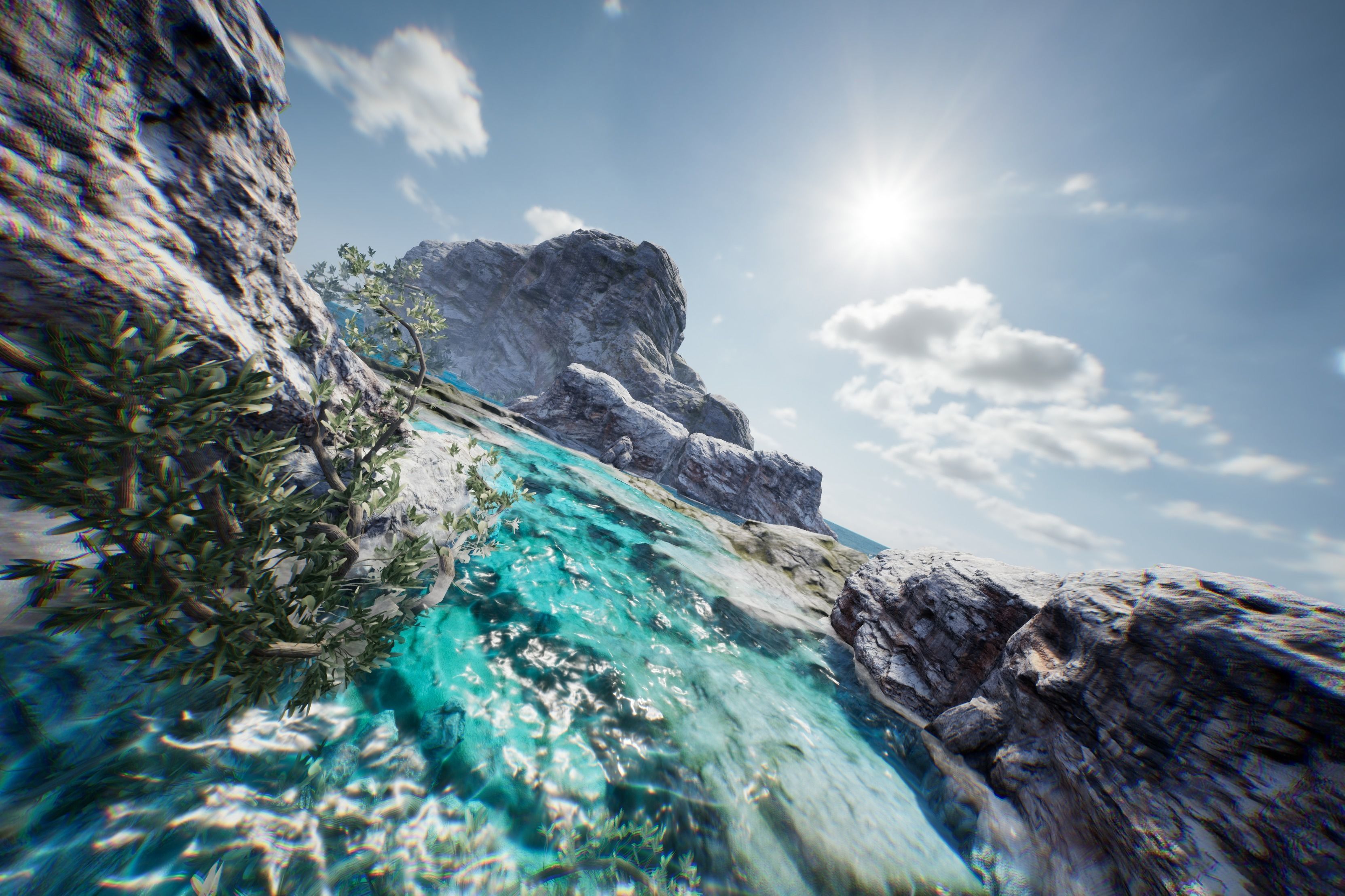 Unreal engine 4 OlympicShader Low-poly 3D model_3