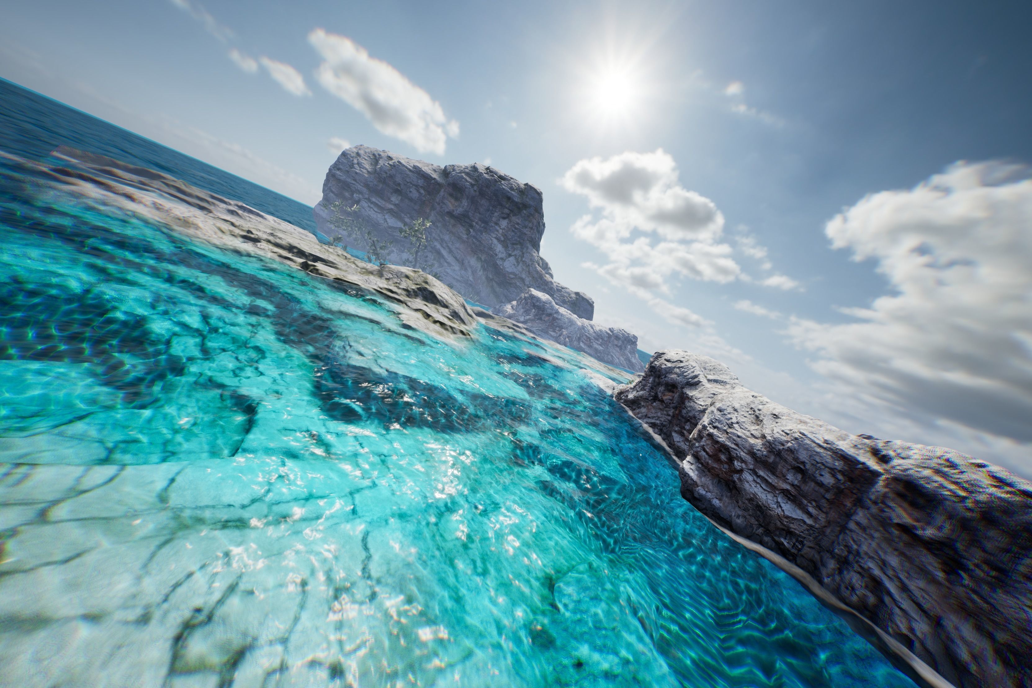 Unreal engine 4 OlympicShader Low-poly 3D model_4