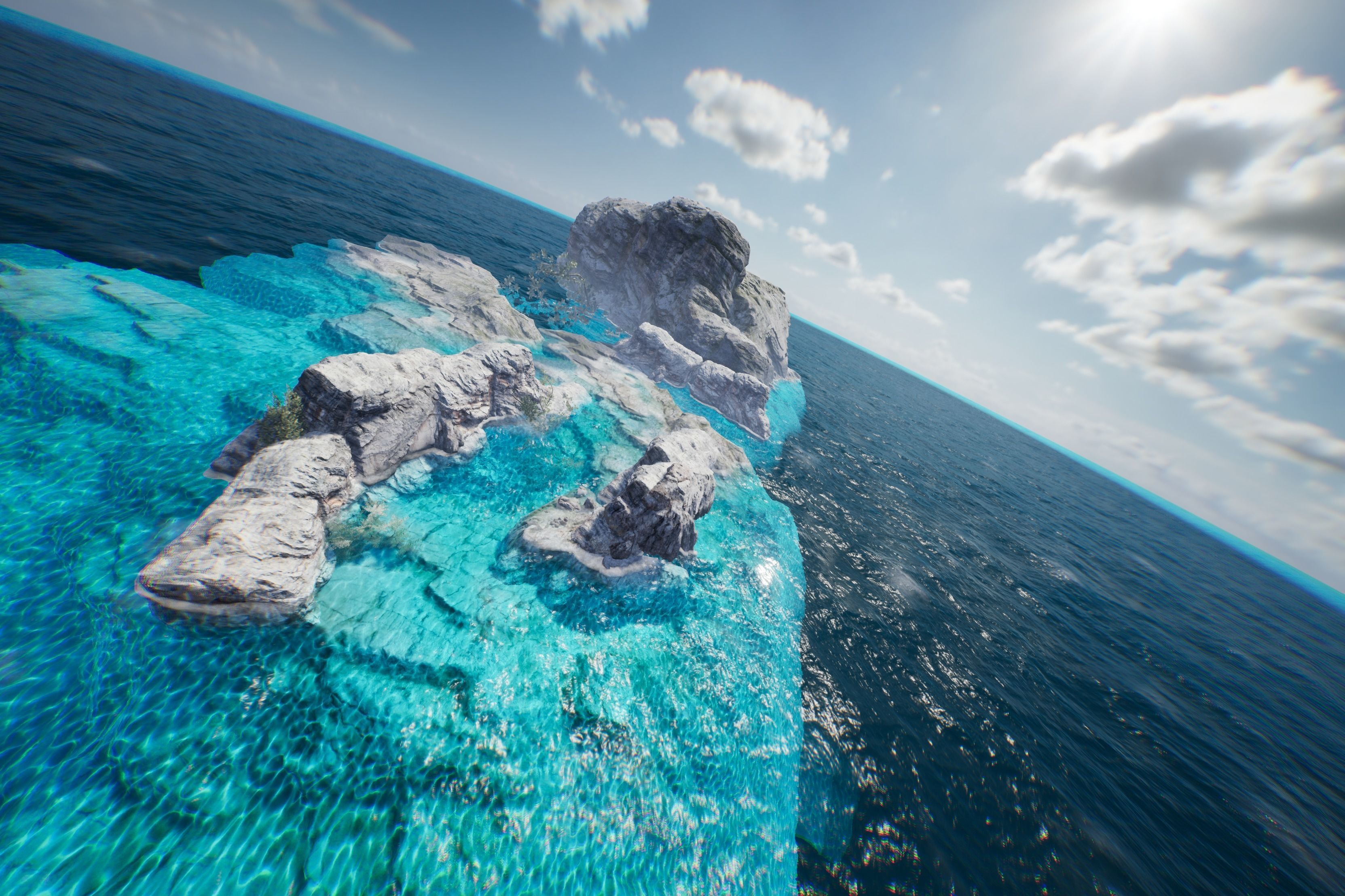 Unreal engine 4 OlympicShader Low-poly 3D model_2