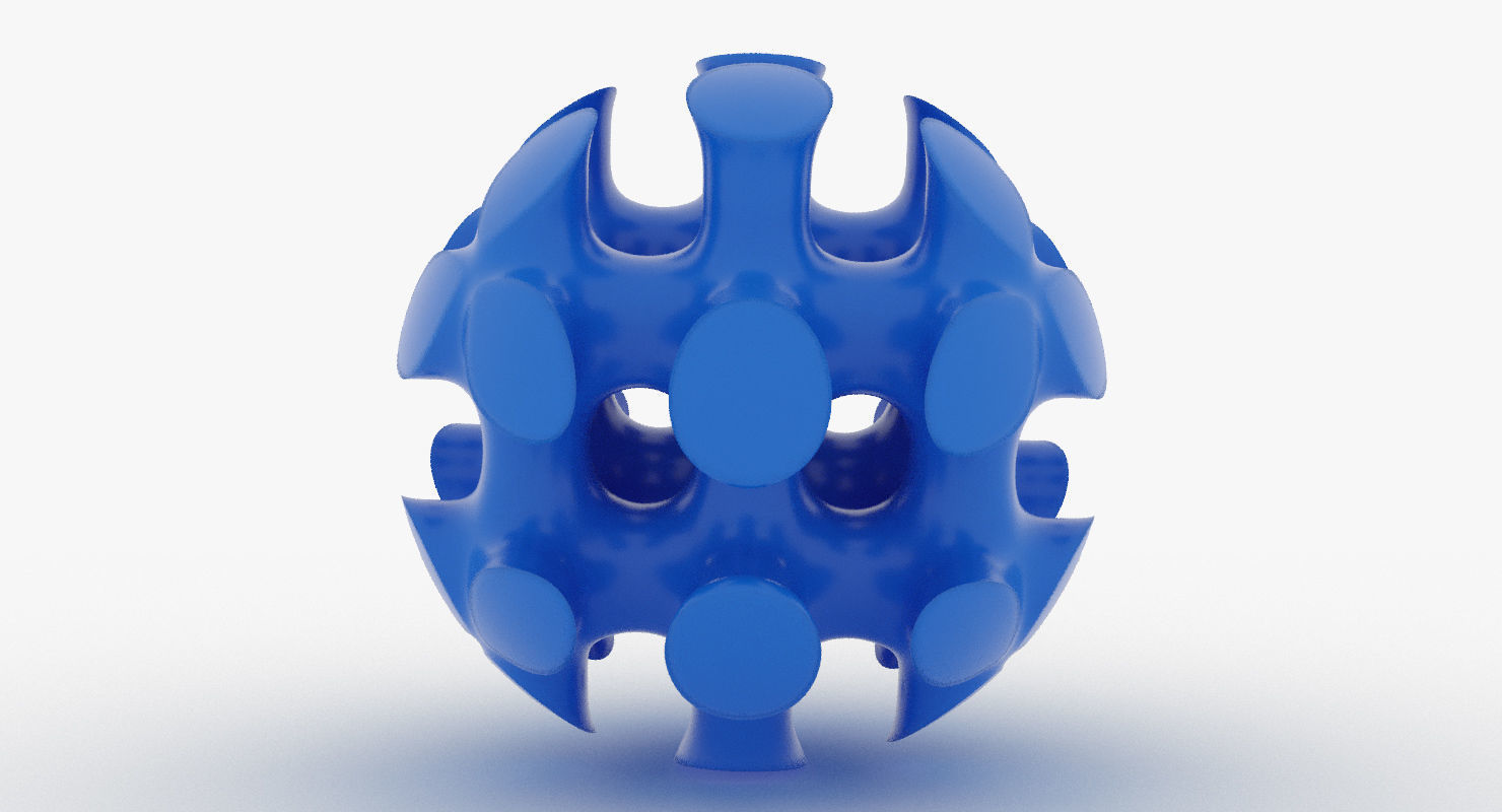 Math Object 0070 3D print model_2