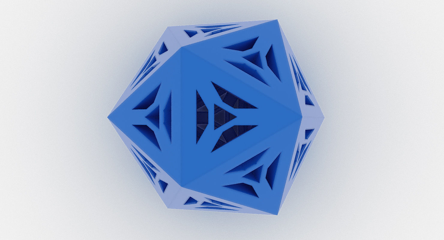 Math Object 0072 3D print model_3