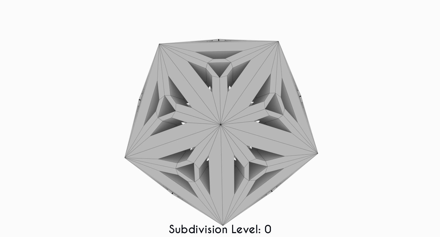 Math Object 0072 3D print model_7