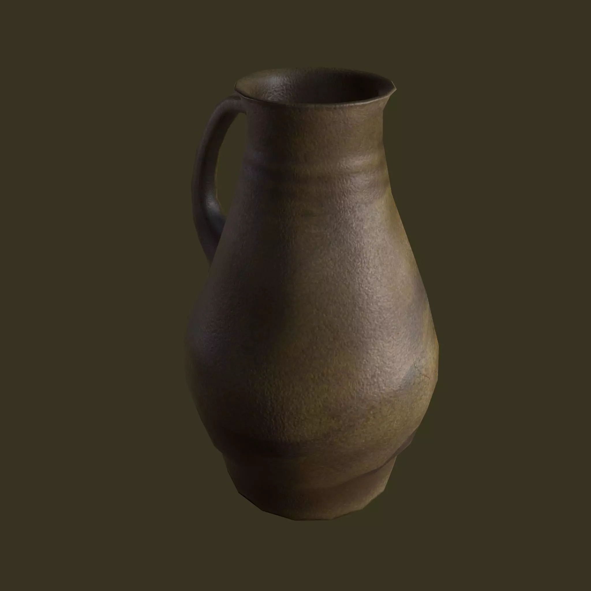 Medieval Jug Free low-poly 3D model