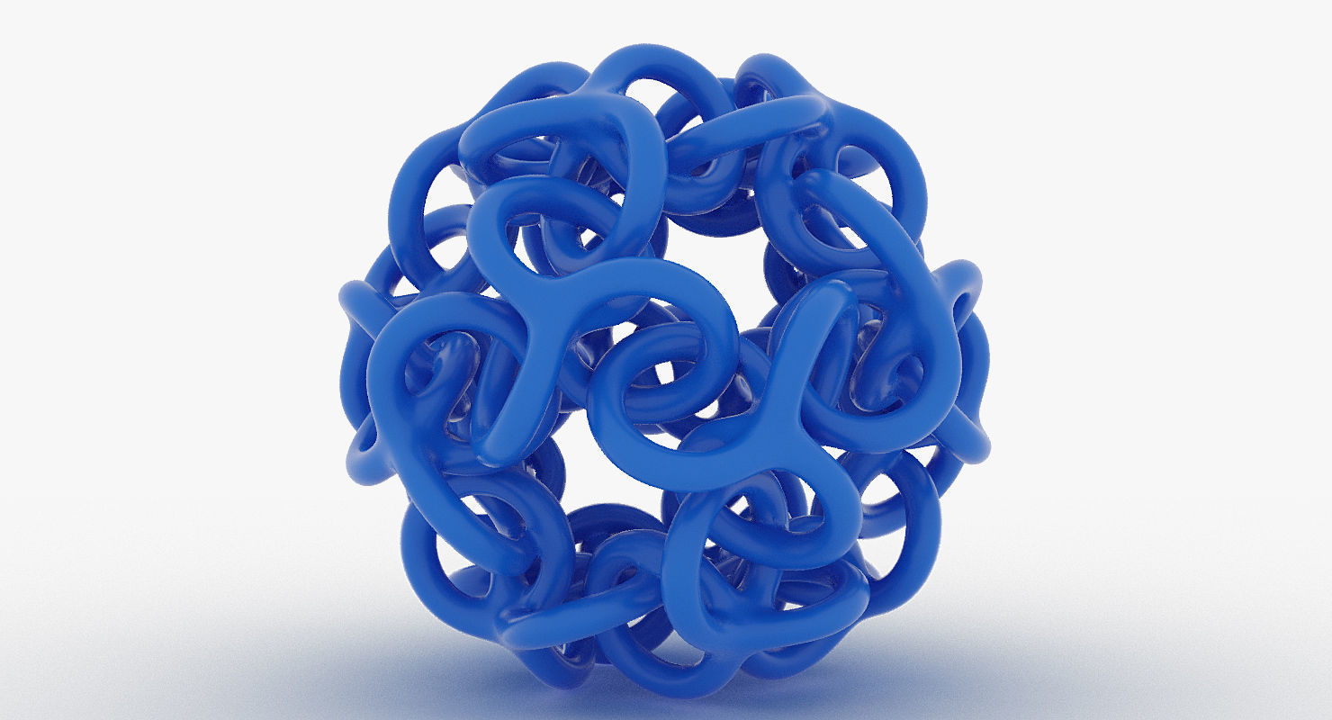 Math Object 0077 3D print model_2
