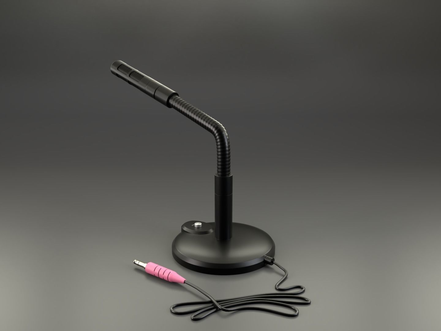Microphone 3D model_1