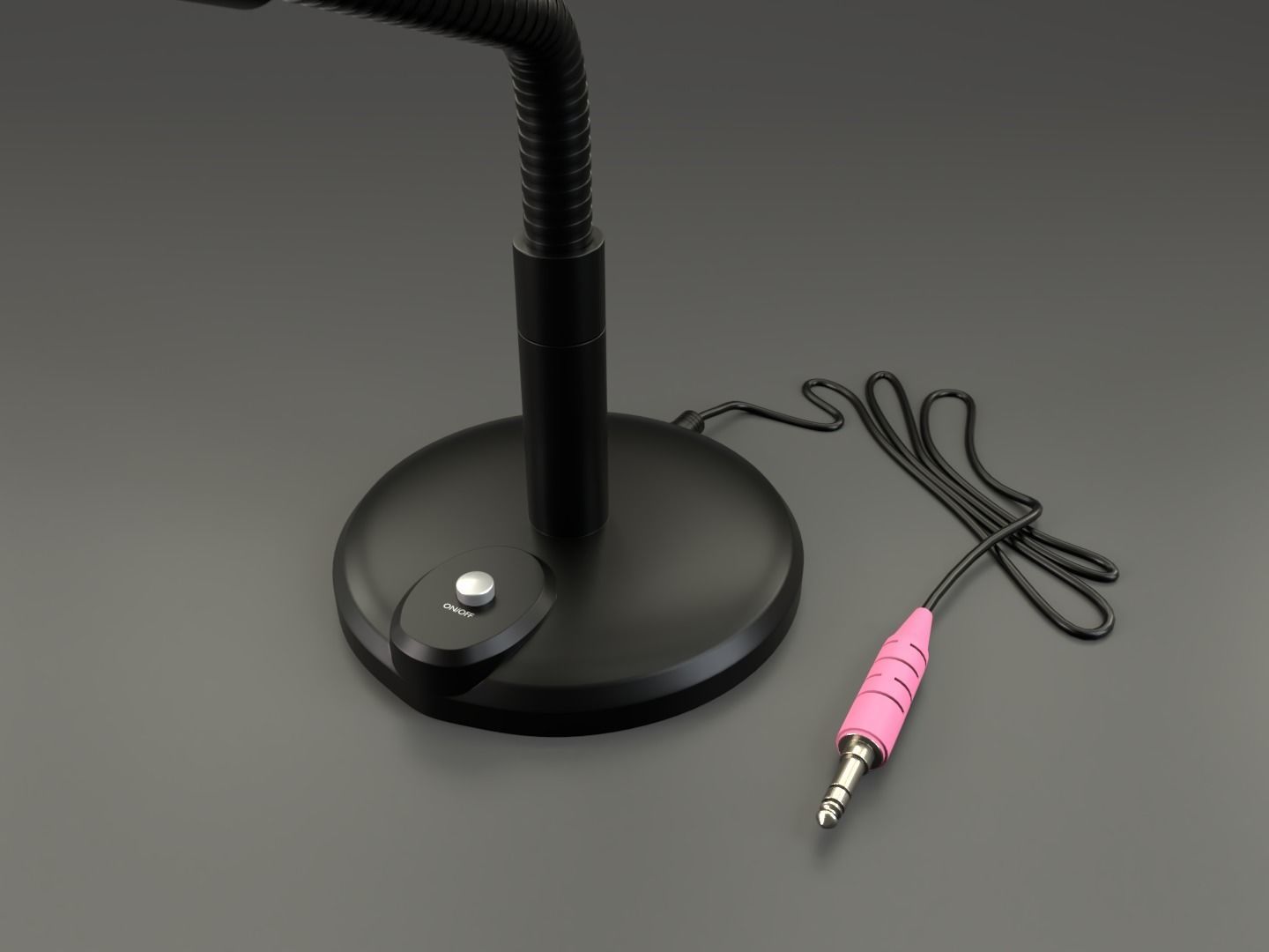 Microphone 3D model_3