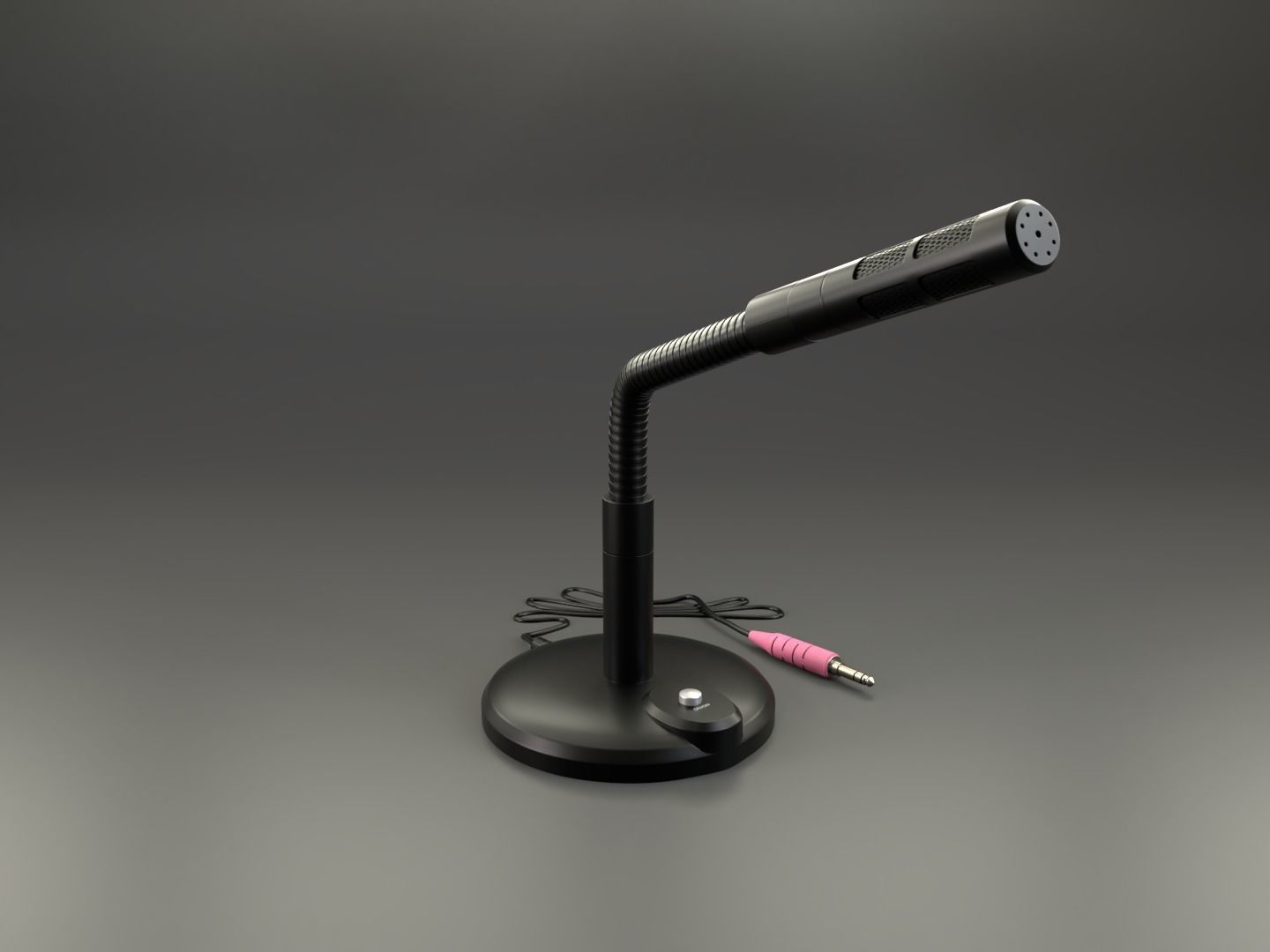 Microphone 3D model_2