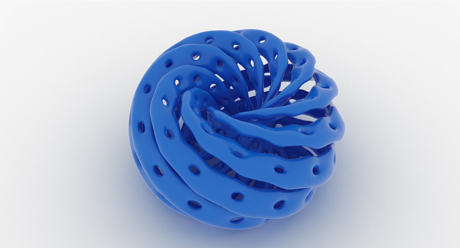 Math Object 0078 3D print model_4