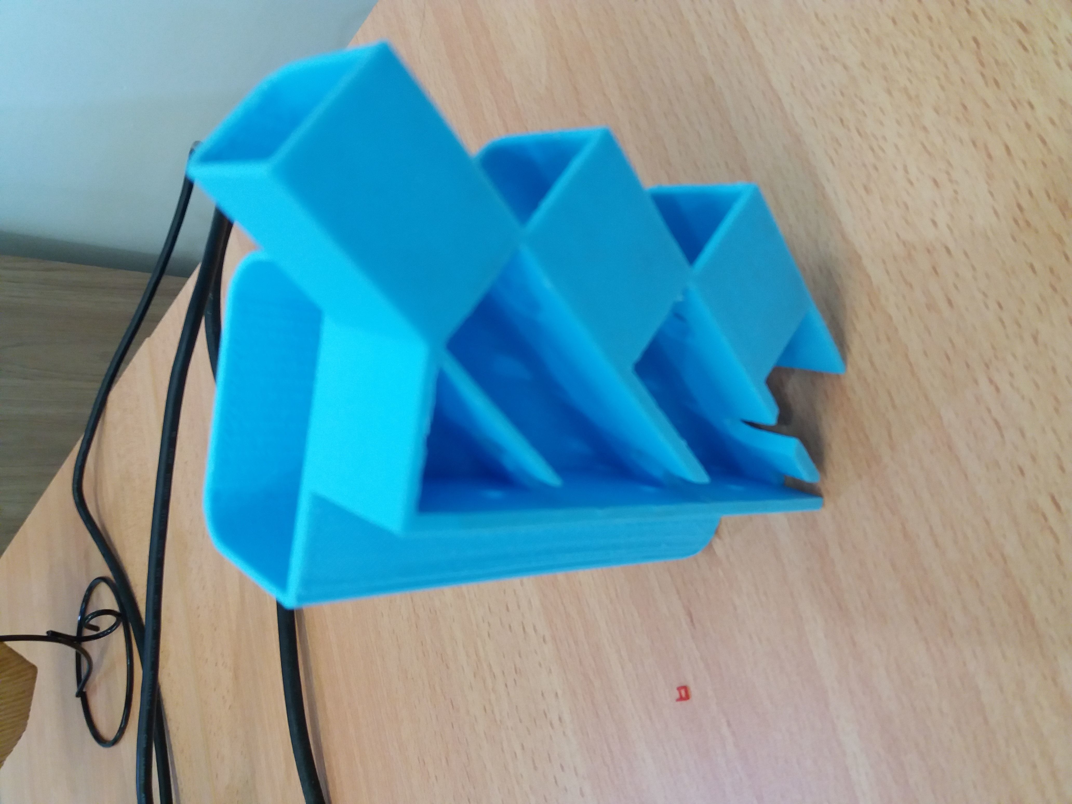 Mirror attach toothbrush holder 3D print model_6