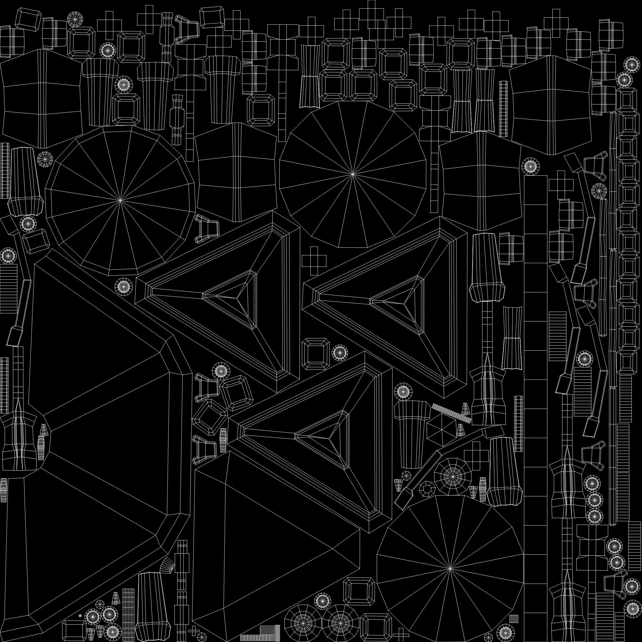 Apex  Pack Bot Low-poly 3D model_6