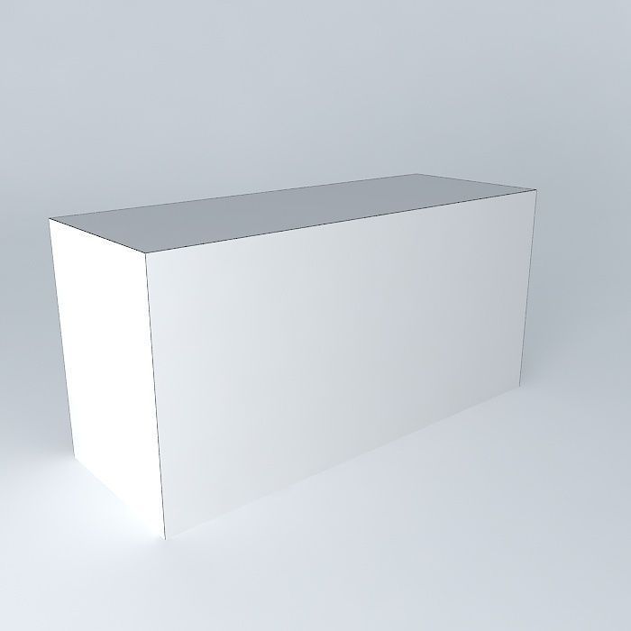 MODULE TOP C / DOOR PROFILE ALUMINUM DUMP Free 3D model_4