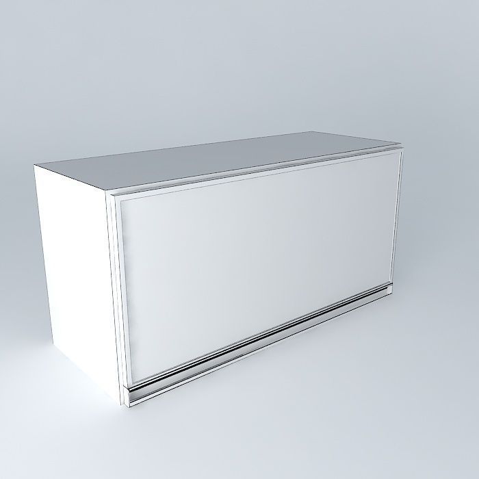 MODULE TOP C / DOOR PROFILE ALUMINUM DUMP Free 3D model_3