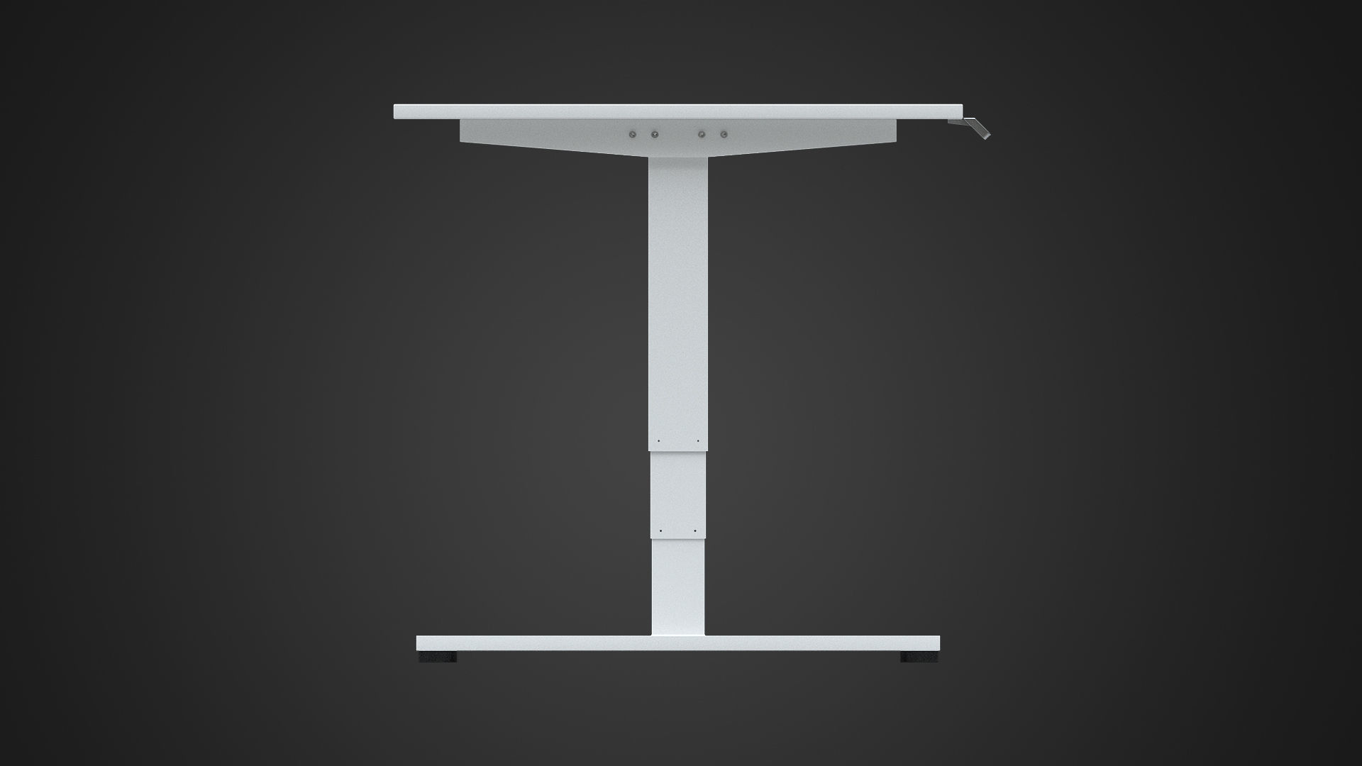 Electric Sit-Stand Desk 3D model_4