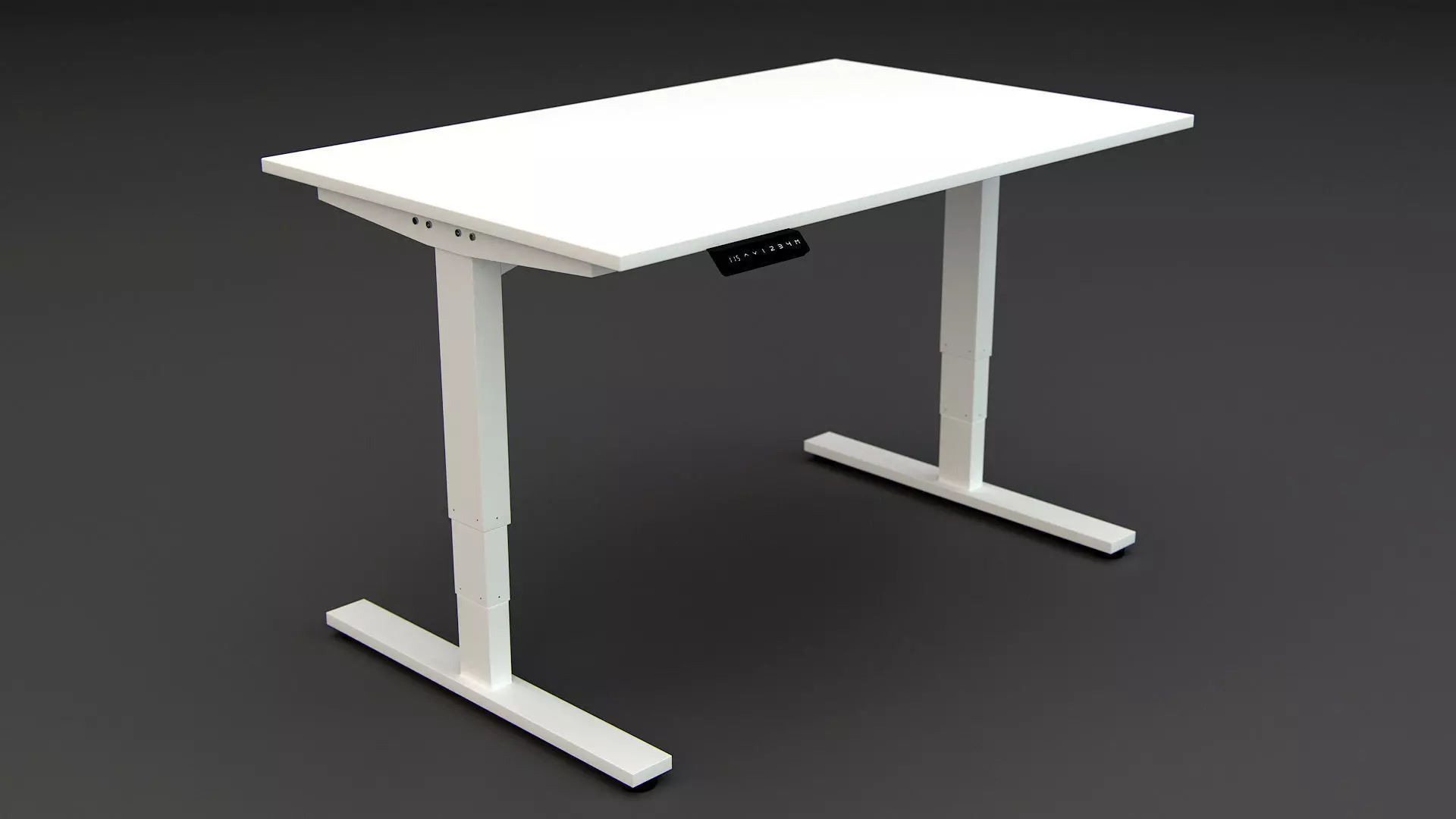 Electric Sit-Stand Desk 3D model_0
