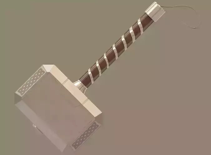 Mjolnir Thors Hammer 3D model