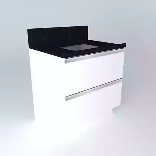 Module kitchen drawer Free 3D model