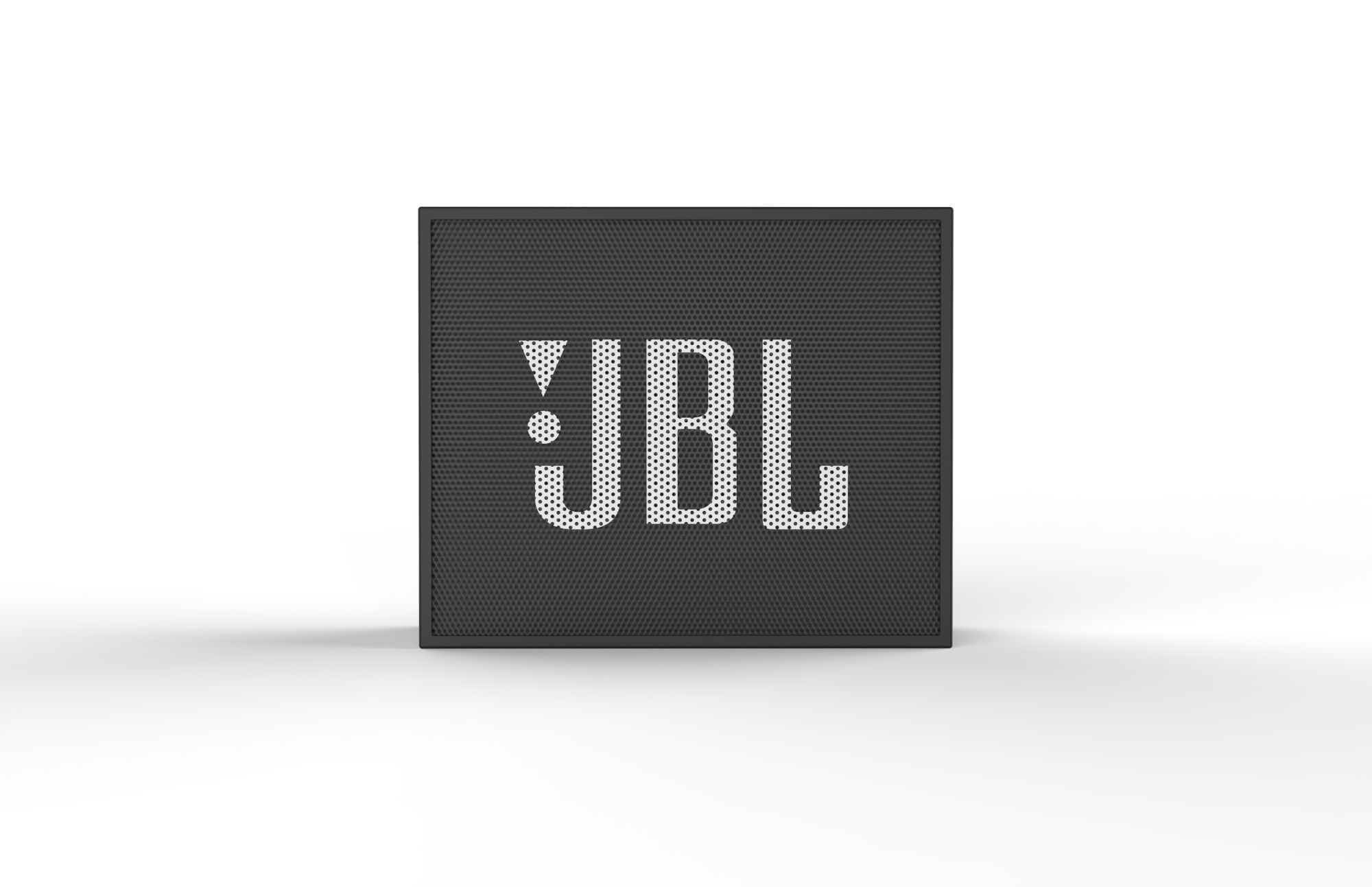 JBL GO1 BLACK SPEAKER -customizable speaker 3d model 3D model_7