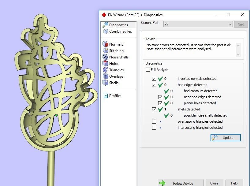 K RINGS N2001  2 3D print model_7