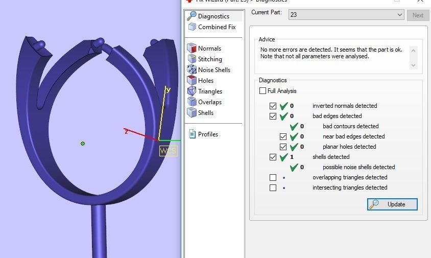 K RINGS N2001  2 3D print model_8