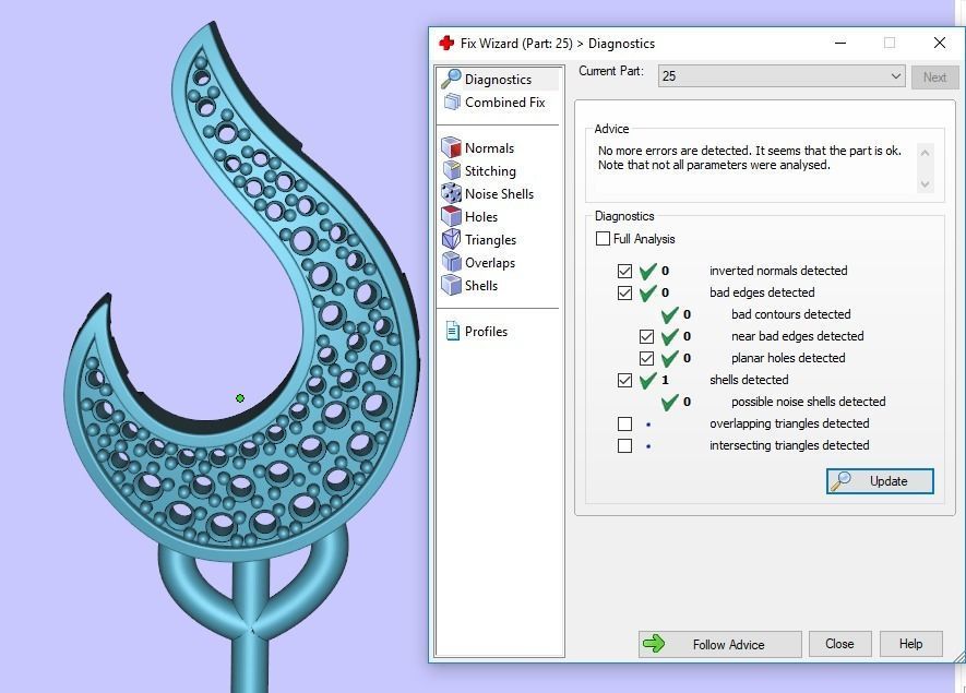 K RINGS N2001  2 3D print model_10