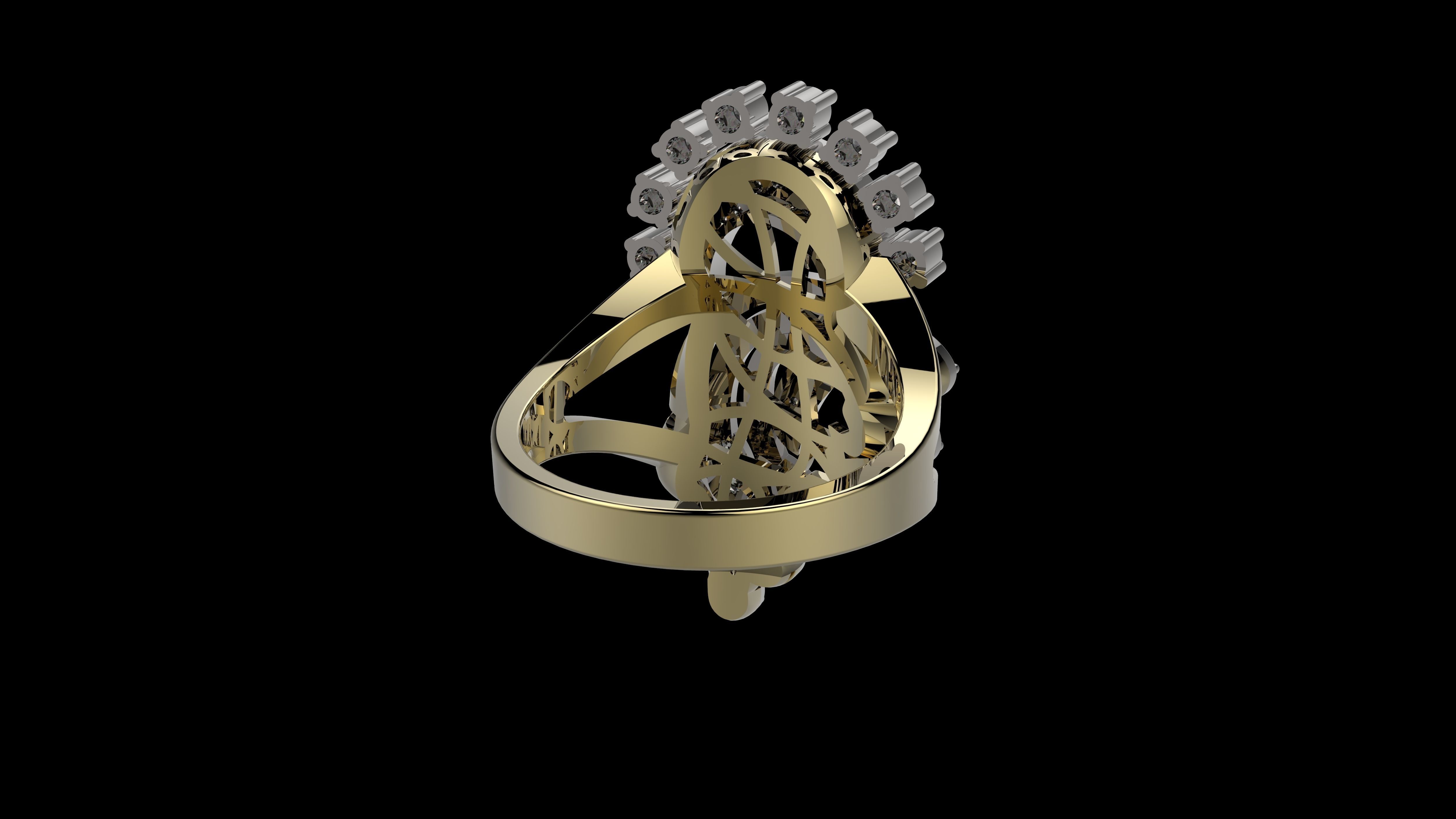 K RINGS N2001  2 3D print model_4