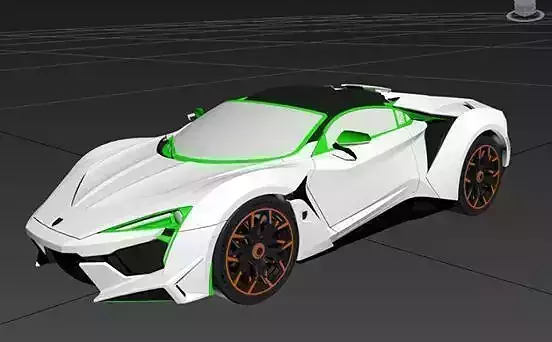 2016 W Motors Fenyr Supersport 3D model