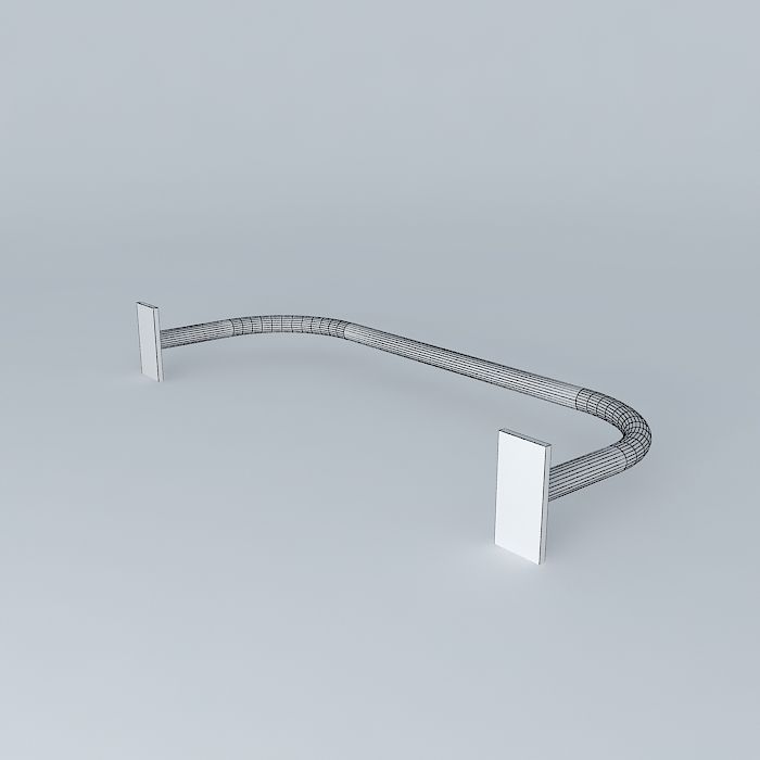 Multipurpose bar Free 3D model_4