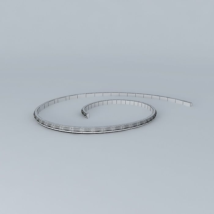 FRAME OF PLASTER Free 3D model_4