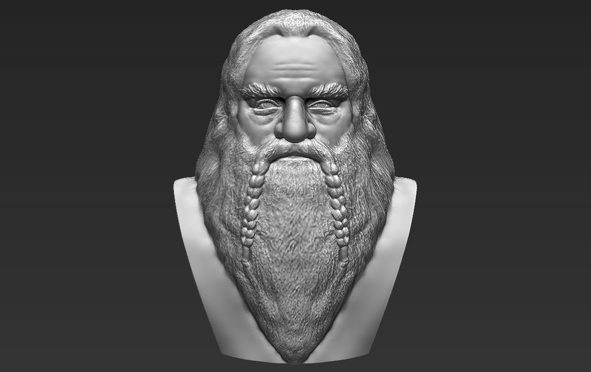 The Lord of the Rings ready for full color 3D printing 3D Model Collection_40