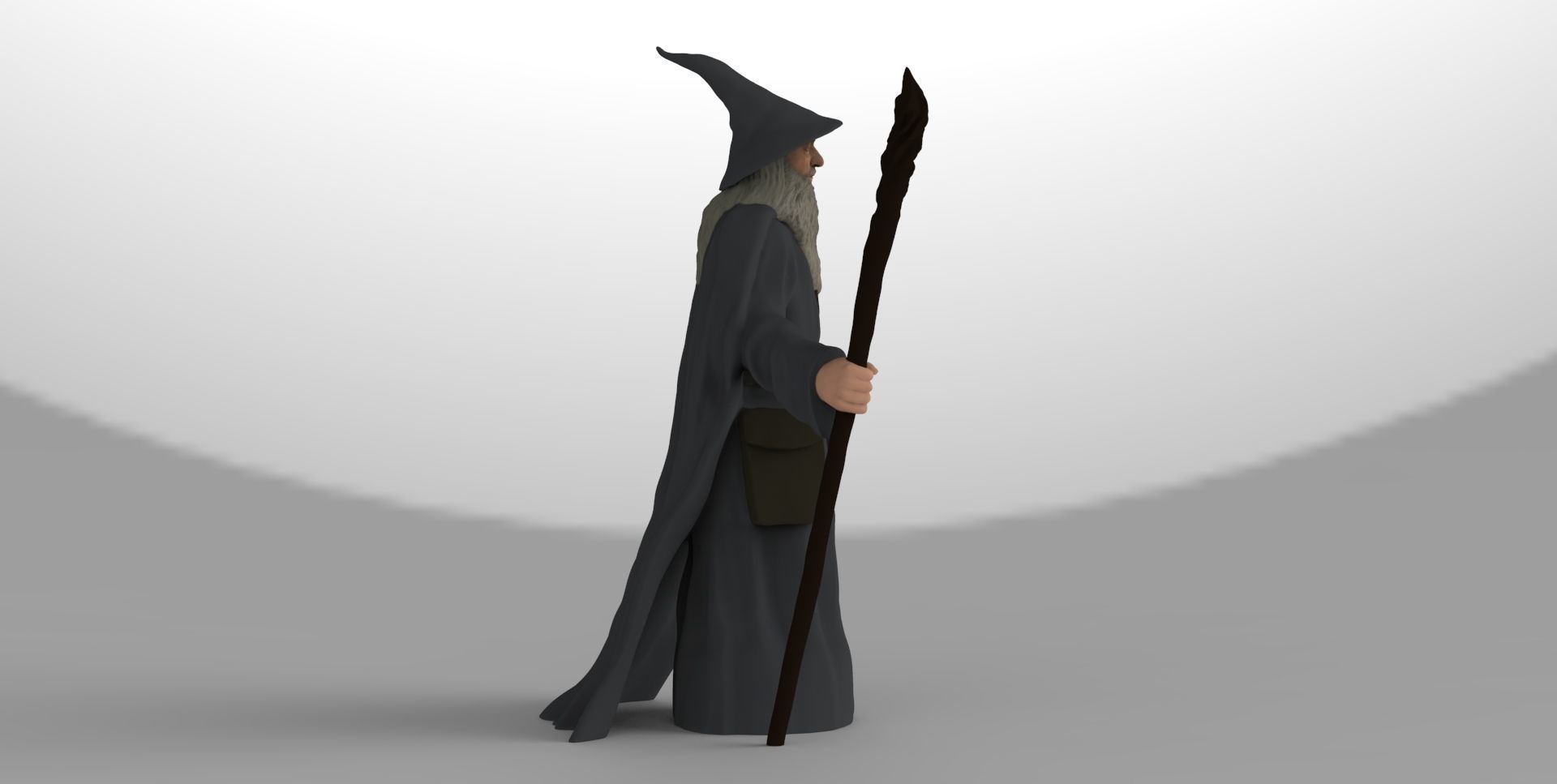 The Lord of the Rings ready for full color 3D printing 3D Model Collection_65