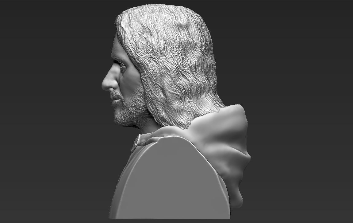 The Lord of the Rings ready for full color 3D printing 3D Model Collection_31