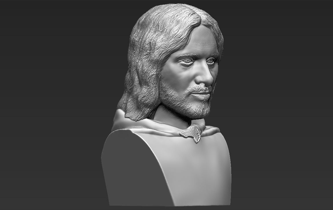 The Lord of the Rings ready for full color 3D printing 3D Model Collection_29