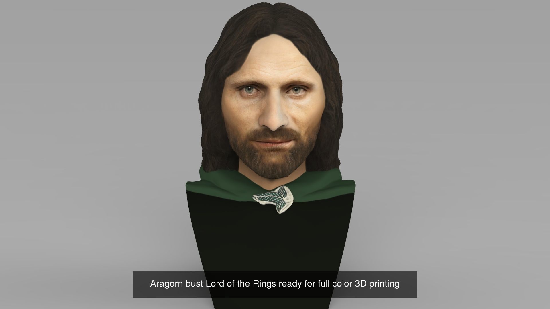The Lord of the Rings ready for full color 3D printing 3D Model Collection_4