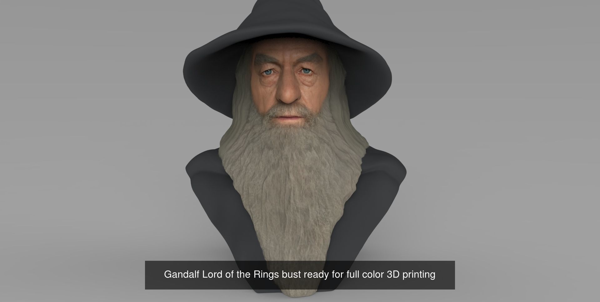 The Lord of the Rings ready for full color 3D printing 3D Model Collection_1