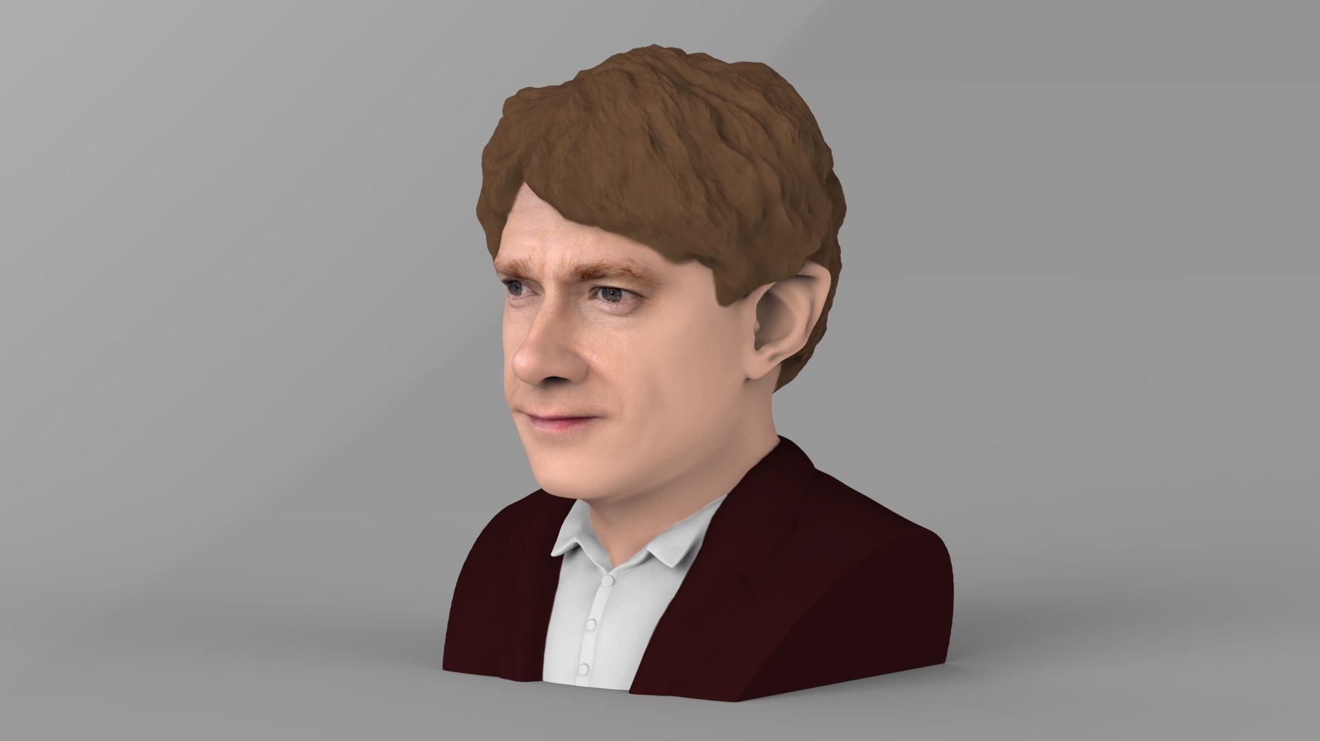 The Lord of the Rings ready for full color 3D printing 3D Model Collection_47