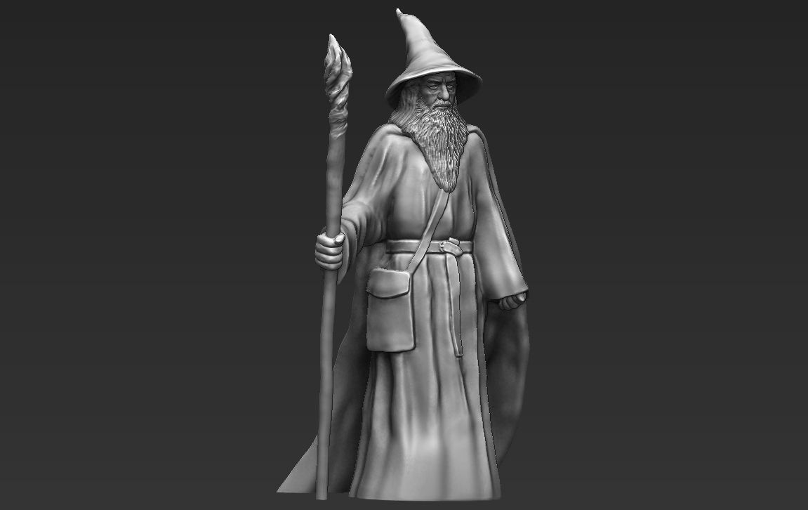The Lord of the Rings ready for full color 3D printing 3D Model Collection_73