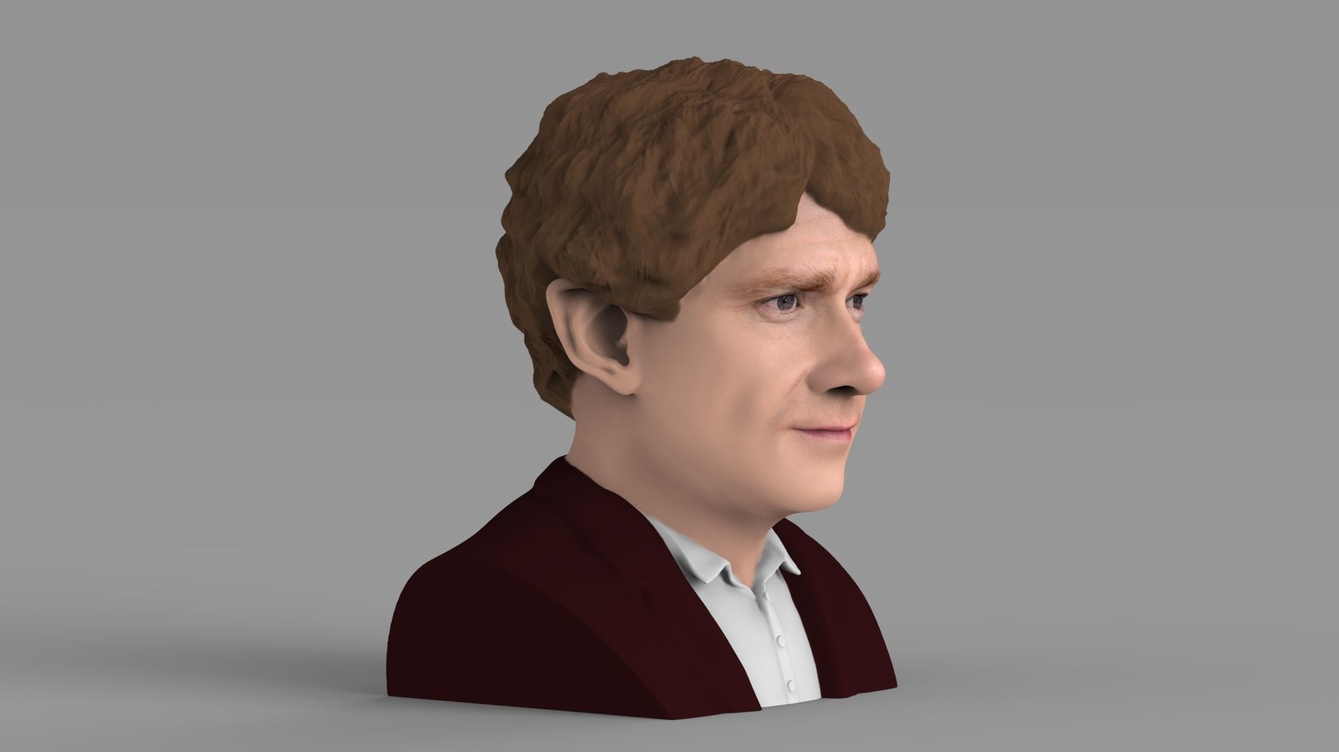 The Lord of the Rings ready for full color 3D printing 3D Model Collection_52