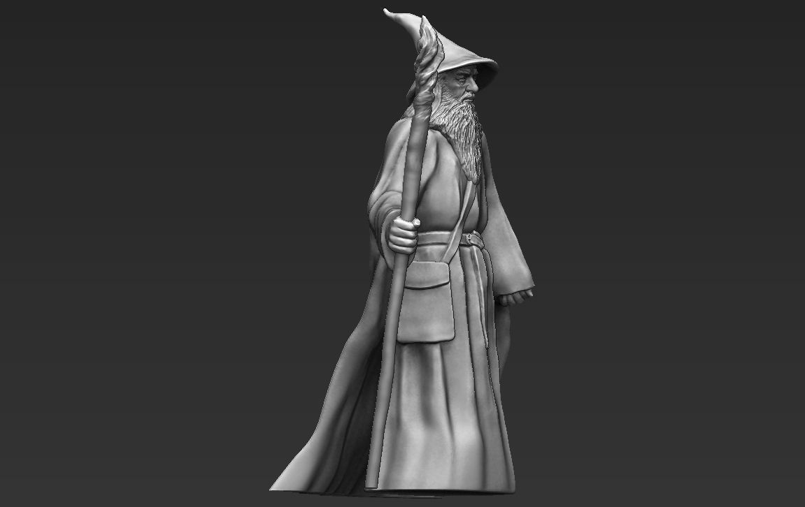 The Lord of the Rings ready for full color 3D printing 3D Model Collection_75