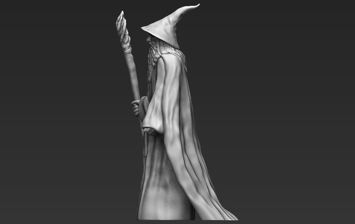 The Lord of the Rings ready for full color 3D printing 3D Model Collection_70