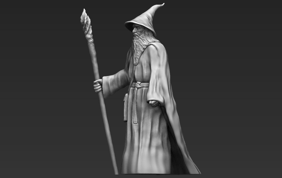 The Lord of the Rings ready for full color 3D printing 3D Model Collection_69