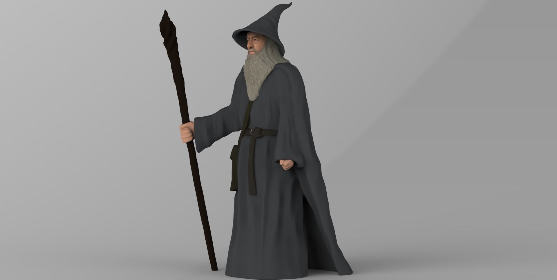 The Lord of the Rings ready for full color 3D printing 3D Model Collection_63