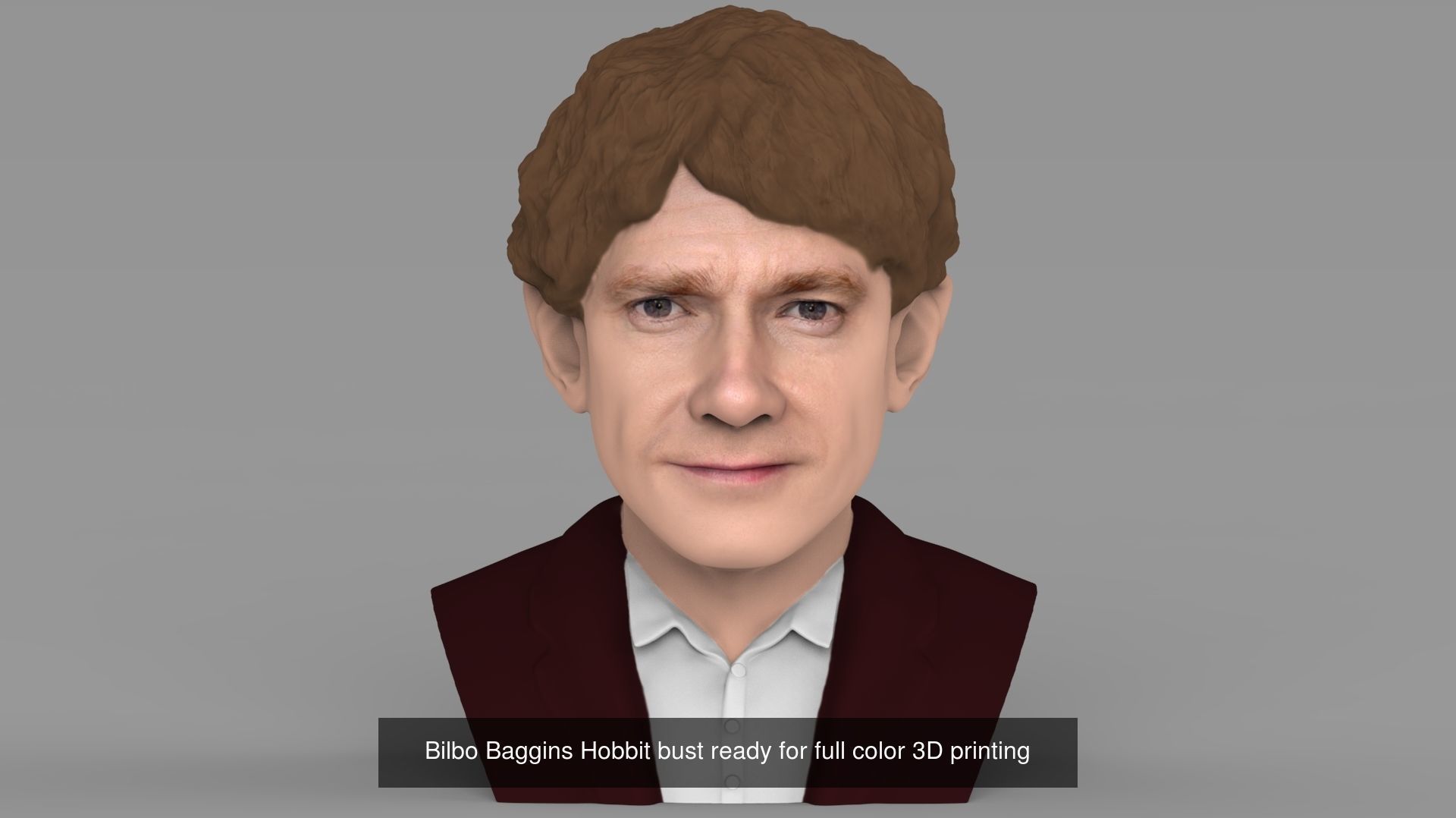 The Lord of the Rings ready for full color 3D printing 3D Model Collection_5