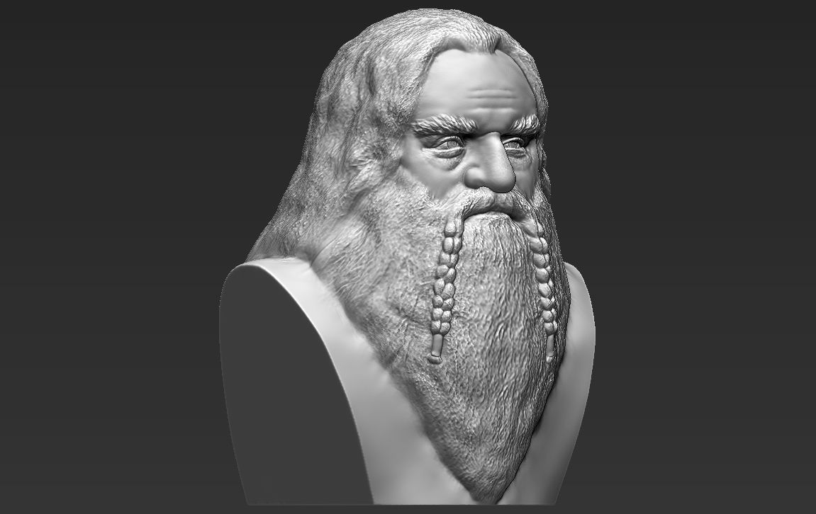 The Lord of the Rings ready for full color 3D printing 3D Model Collection_43