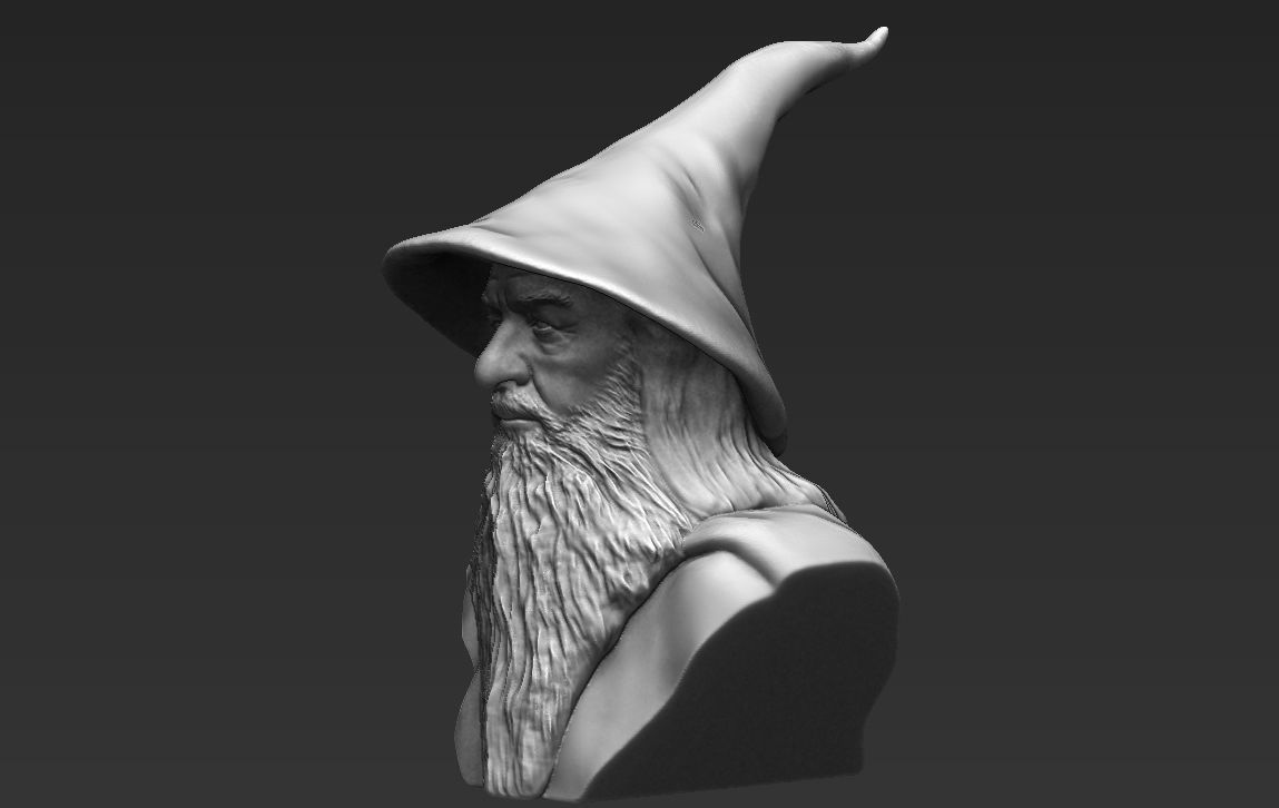 The Lord of the Rings ready for full color 3D printing 3D Model Collection_16