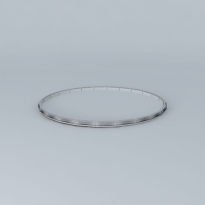 DETAIL ROUND PLASTER Free 3D model_3