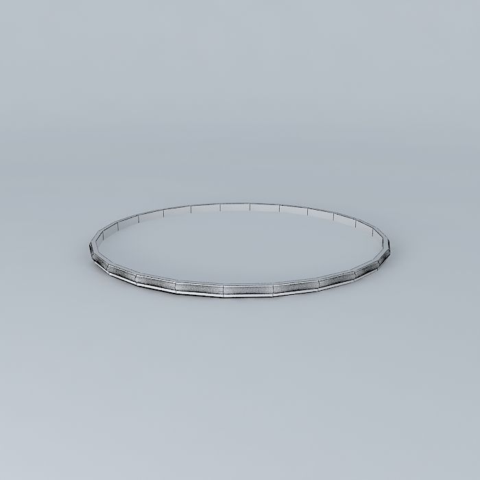 DETAIL ROUND PLASTER Free 3D model_4