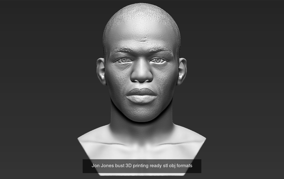 Famous Boxers busts for 3D printing 3D Model Collection_2