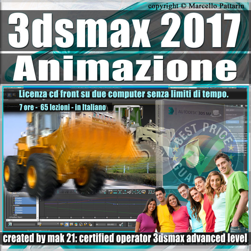 005 3ds max 2017 Animazione Vol 5 Cd Front