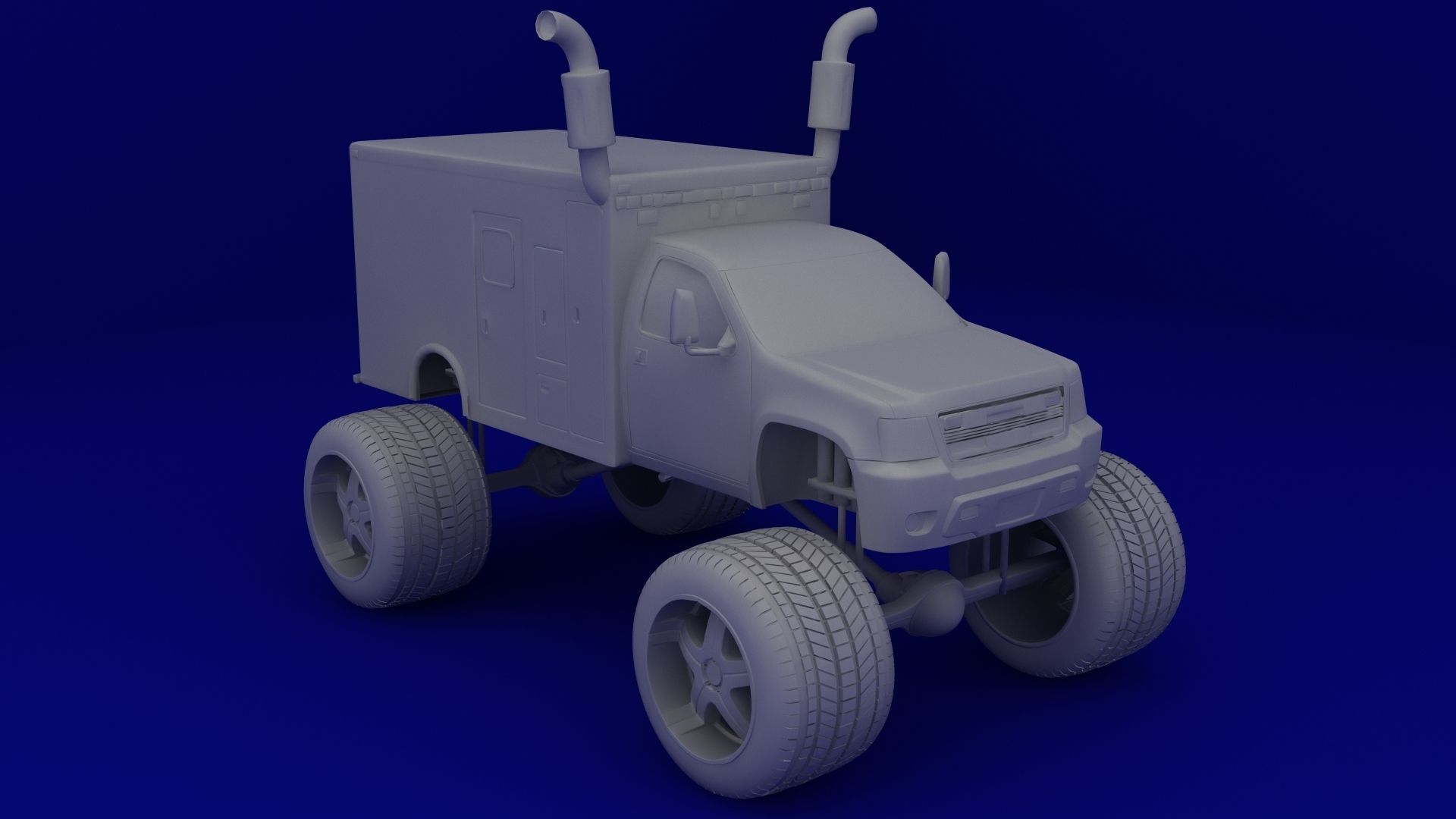  Low Poly Monster Turks pack-3 Low-poly 3D model_10